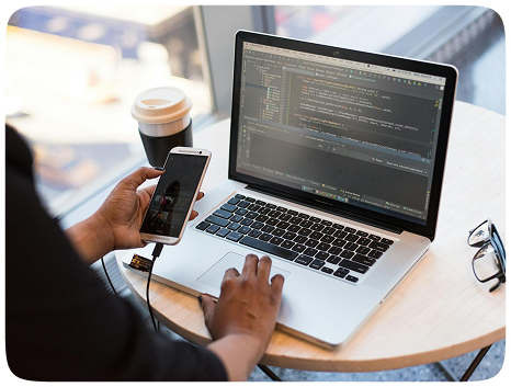 Team having a meeting